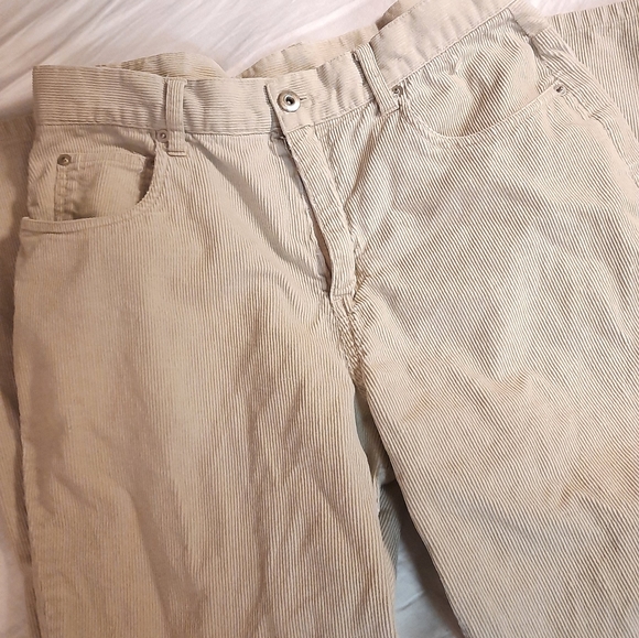 White Corduroy Pants - Picture 5 of 6
